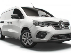 renault kangoo ev van lwb 2022 Modello 3D