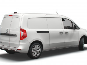 renault kangoo ev van lwb 2022 3D 模型