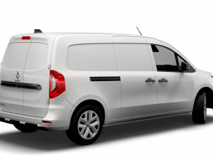 renault kangoo ev van lwb 2022 3D 模型