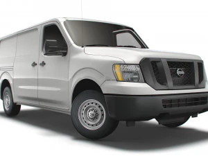 nissan nv cargo 1500v6 s 2022 Modello 3D