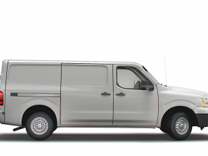 nissan nv cargo 1500v6 s 2022 3D Model
