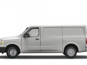 nissan nv cargo 1500v6 s 2022 3D Model