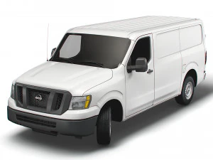 nissan nv cargo 1500v6 s 2022 3D Model