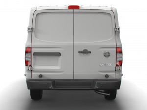 nissan nv cargo 1500v6 s 2022 3D Model