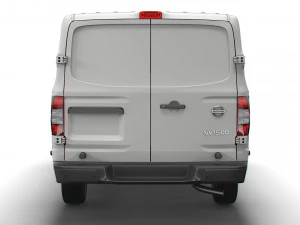 nissan nv cargo 1500v6 s 2022 3D Model