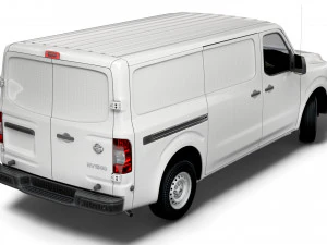 nissan nv cargo 1500v6 s 2022 3D Model
