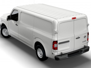 nissan nv cargo 1500v6 s 2022 3D Model