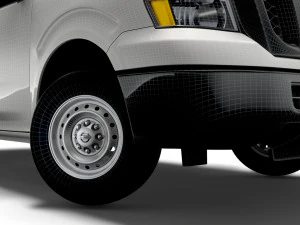 nissan nv cargo 1500v6 s 2022 3D Model