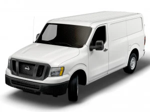 nissan nv cargo 1500v6 s 2022 3D Model