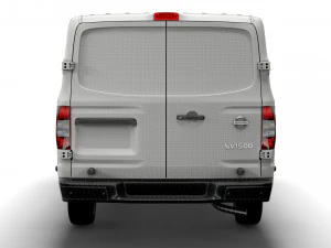 nissan nv cargo 1500v6 s 2022 3D Model