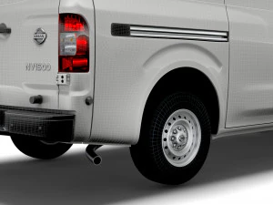nissan nv cargo 1500v6 s 2022 3D Model