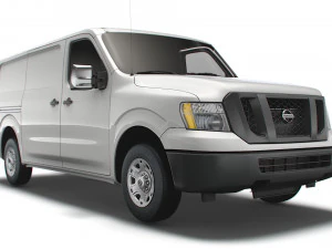 nissan nv cargo 2500hdv8 sv 2022р 3D Модель