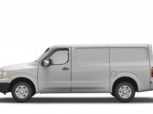 nissan nv cargo 2500hdv8 sv 2022 3D Model