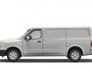 nissan nv cargo 2500hdv8 sv 2022 3D Model