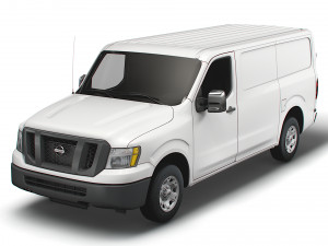 nissan nv cargo 2500hdv8 sv 2022 3D Model