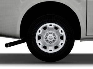 nissan nv cargo 2500hdv8 sv 2022 3D Model