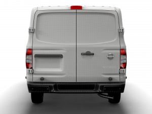 nissan nv cargo 2500hdv8 sv 2022 3D Model