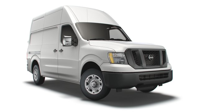nissan nv cargo 2500hdv8 sv high roof 2022 Modello 3D .c4d .max .obj .3ds .fbx .stl .blend 