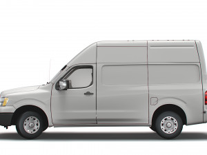 nissan nv cargo 2500hdv8 sv high roof 2022 Modello 3D