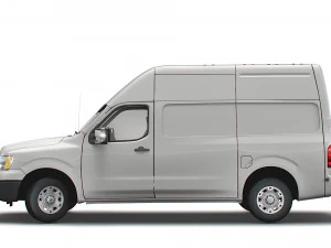 nissan nv cargo 2500hdv8 sv high roof 2022 3D Model