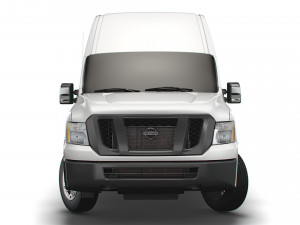 nissan nv cargo 2500hdv8 sv high roof 2022 Modello 3D