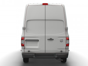 nissan nv cargo 2500hdv8 sv high roof 2022 Modello 3D