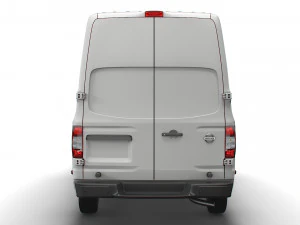 nissan nv cargo 2500hdv8 sv high roof 2022 3D Model