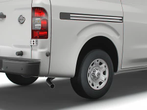 nissan nv cargo 2500hdv8 sv high roof 2022 3D Model