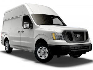 nissan nv cargo 2500hdv8 sv high roof 2022 3D Model