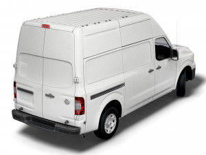 nissan nv cargo 2500hdv8 sv high roof 2022 Modello 3D