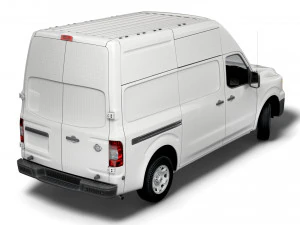 nissan nv cargo 2500hdv8 sv high roof 2022 3D Model