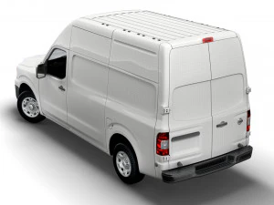 nissan nv cargo 2500hdv8 sv high roof 2022 3D Model