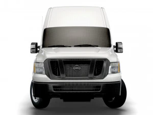 nissan nv cargo 2500hdv8 sv high roof 2022 3D Model