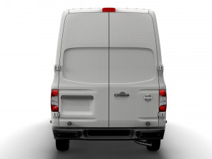nissan nv cargo 2500hdv8 sv high roof 2022 Modello 3D