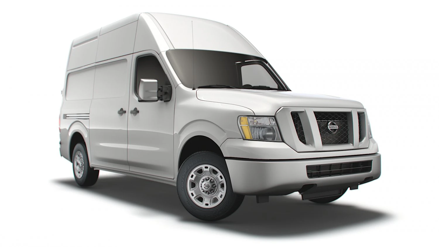 Nissan NV Cargo 3500HDV8 SL Hochdach 2022 3D Modell .c4d .max .obj .3ds .fbx .stl .blend 