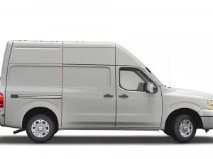Nissan NV Cargo 3500HDV8 SL Hochdach 2022 3D Modell