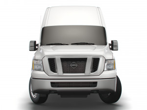 nissan nv cargo 3500hdv8 sl high roof 2022 3D Модель