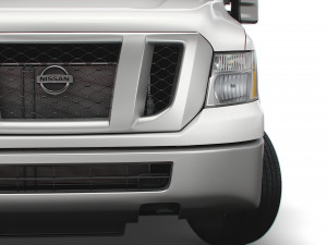 nissan nv cargo 3500hdv8 sl high roof 2022 3D Модель