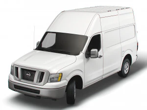 Nissan NV Cargo 3500HDV8 SL Hochdach 2022 3D Modell