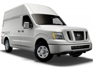 nissan nv cargo 3500hdv8 sl high roof 2022 3D Модель