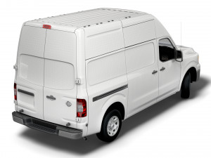 nissan nv cargo 3500hdv8 sl high roof 2022 3D Модель