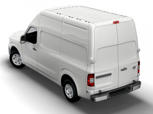 nissan nv cargo 3500hdv8 sl high roof 2022 3D Модель