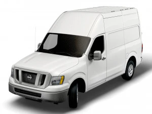 Nissan NV Cargo 3500HDV8 SL Hochdach 2022 3D Modell