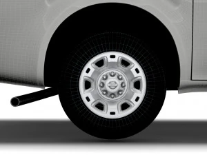 Nissan NV Cargo 3500HDV8 SL Hochdach 2022 3D Modell