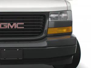 gmc savana cargo rwd 2500 van 2022 Modelo 3D