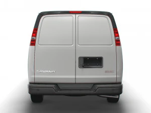 gmc savana cargo rwd 2500 van 2022 Modelo 3D