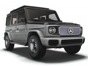 koncepcja mercedesa benz eqg 2022 Model 3D
