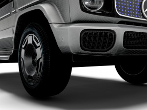 mercedes benz concept eqg 2022 Modello 3D