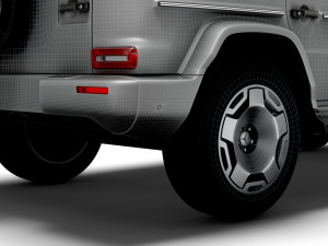 mercedes benz concept eqg 2022 Modello 3D