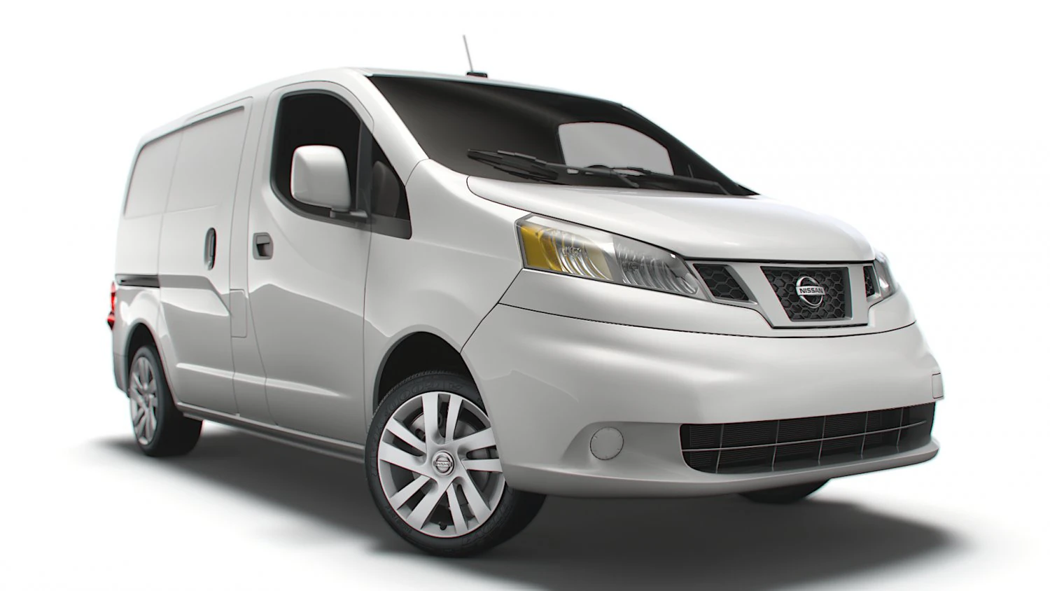 nissan nv200 compact cargo sv 2022 3D Model .c4d .max .obj .3ds .fbx .stl .blend 